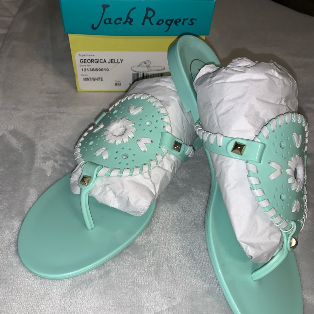 Jack Rodgers “Georgica Jelly” sandals